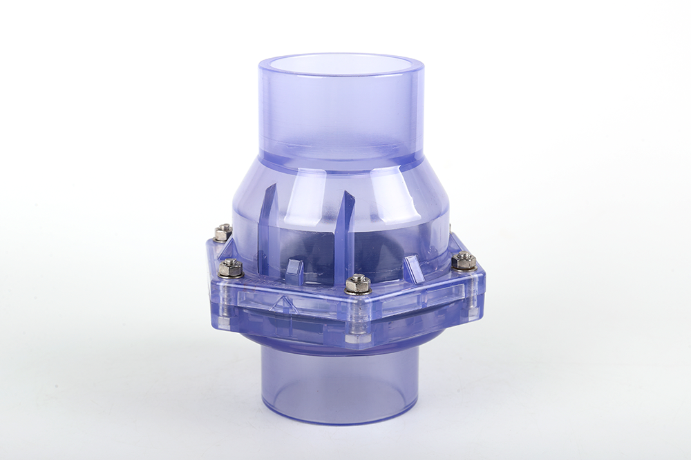 同德透明翻板式止回阀